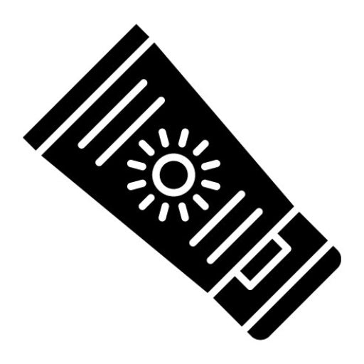 Suncream Glyph Icon