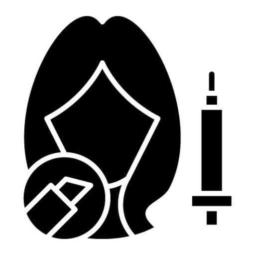 Cosmetic Surgery Glyph Icon