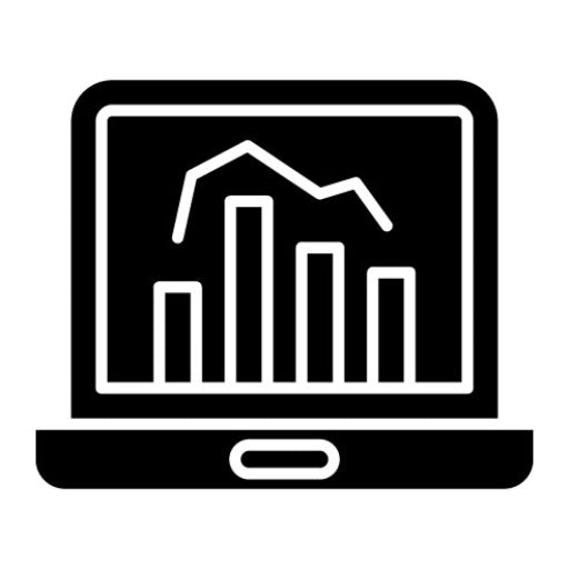 Analysis Glyph Icon | Productivity