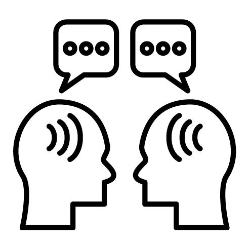 Face to Face Talk Icon