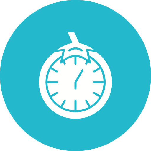 Pomodoro Technique Glyph Circle Icon