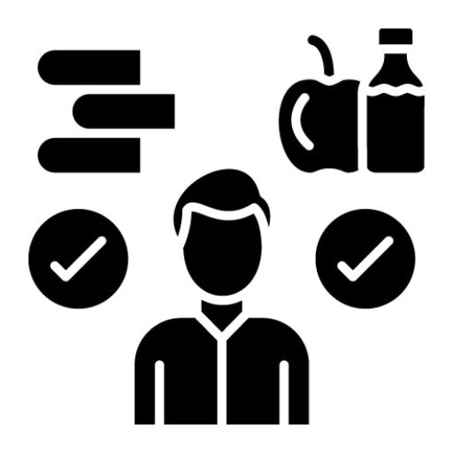 Habits Glyph Icon | Productivity