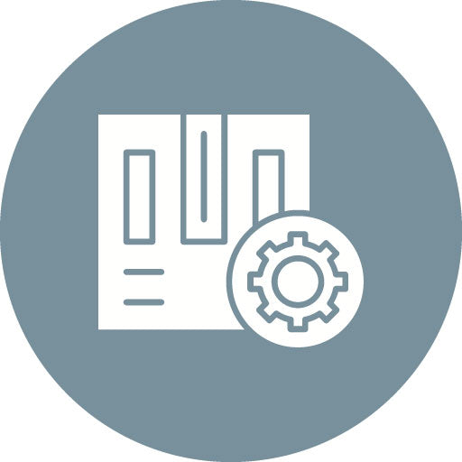 Project Management Glyph Circle Icon