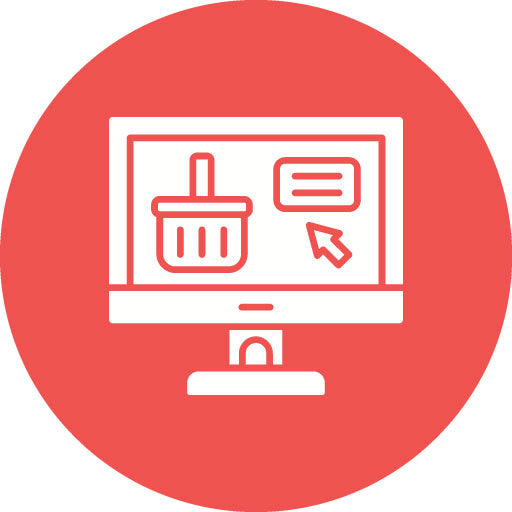 Ecommerce Glyph Circle Icon