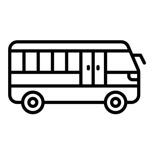 Electric Bus Icon