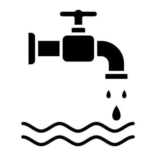 Watering Glyph Icon | Smart City