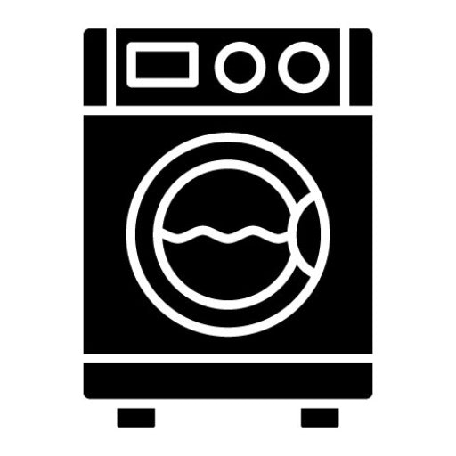 Washing Machine Glyph Icon | Smart City