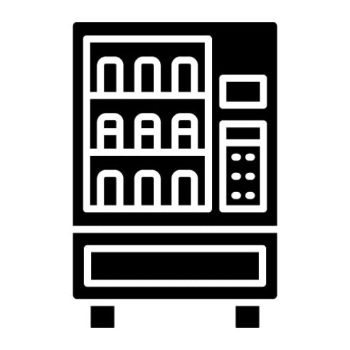 Vending Machine Glyph Icon | Smart City