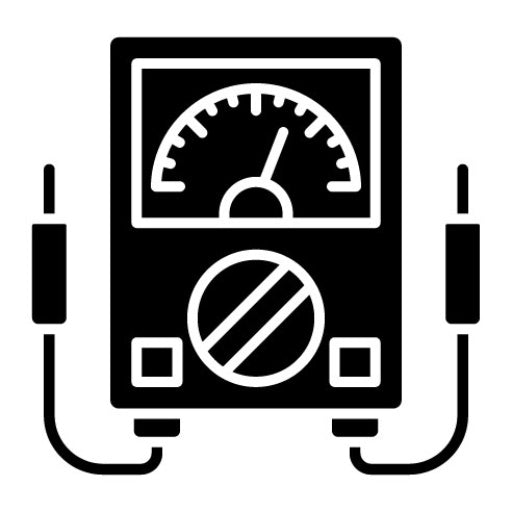 Voltmeter Glyph Icon | Smart City