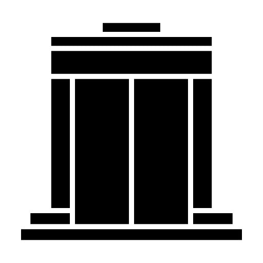 Boarding Gate Glyph Icon | Immigration