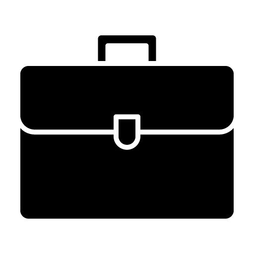 Briefcase Glyph Icon | Immigration