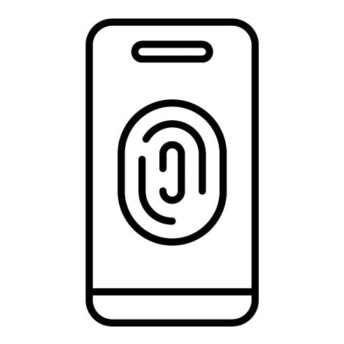 Mobile Fingerprint Icon