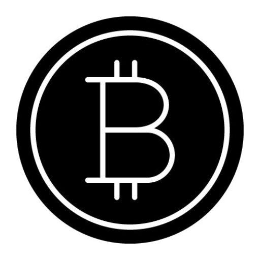 Bitcoin Glyph Icon | Cyber Security