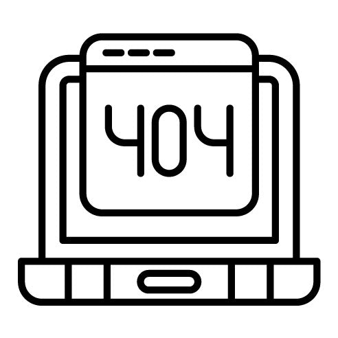 404 Error Icon | Cyber Security