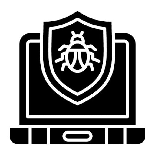 Antivirus Glyph Icon | Cyber Security