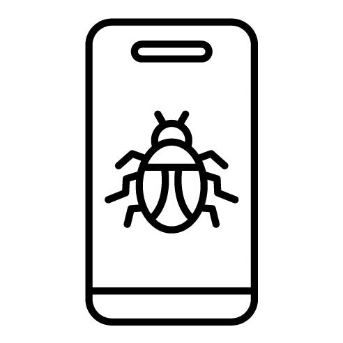 Mobile Virus Icon