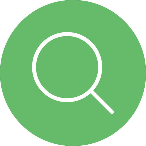 Search Line Circle Icon