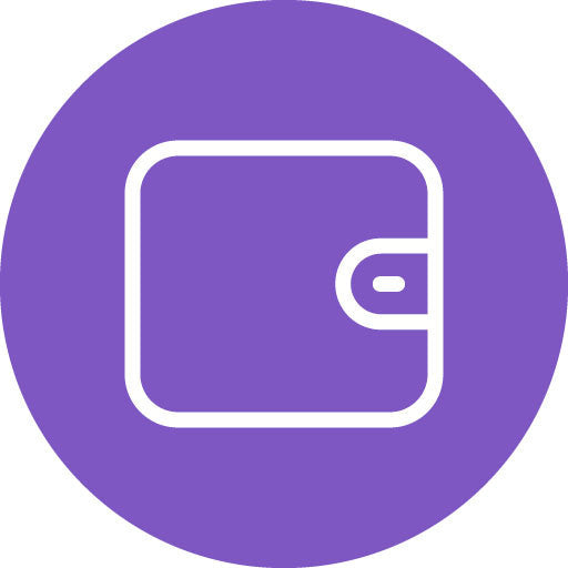 Wallet Line Circle Icon