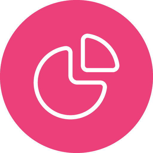 Pie Chart Line Circle Icon