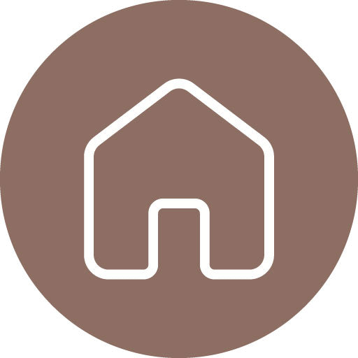 Home Line Circle Icon