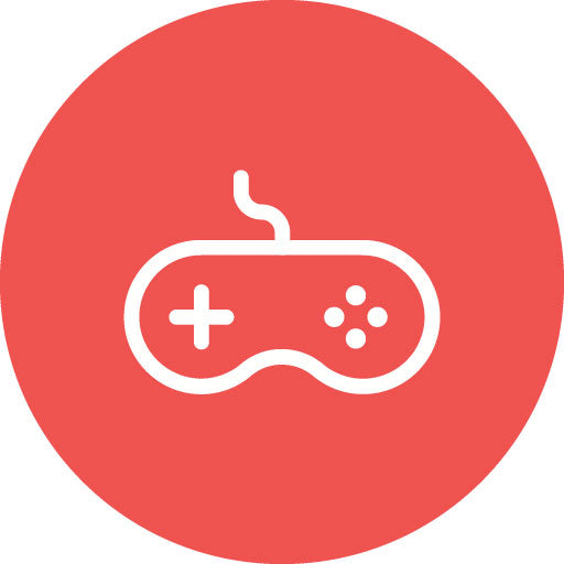 Game Line Circle Icon