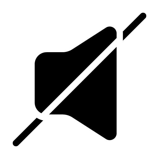 Volume Off Glyph Icon