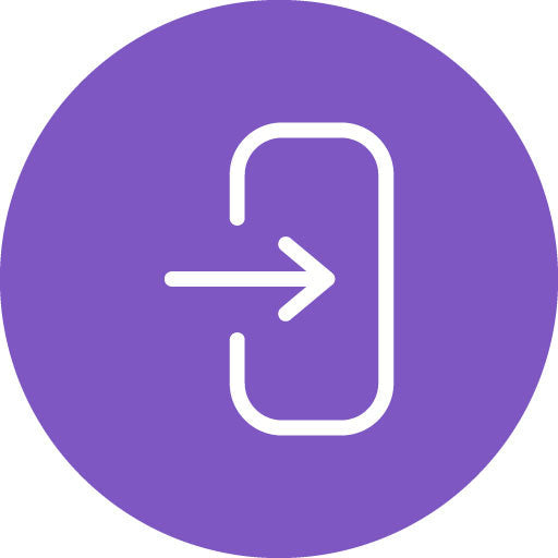 Login Line Circle Icon