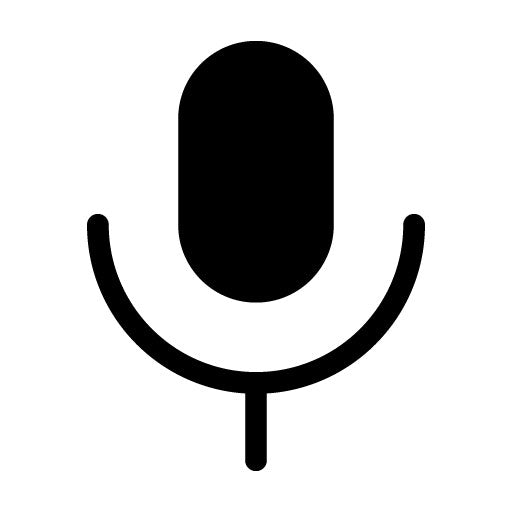 Voice Glyph Icon