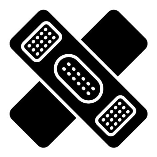 Bandage Glyph Icon | Pharmacy