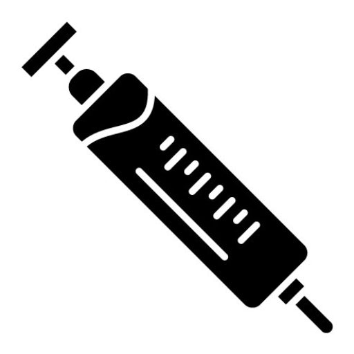 Syringe Glyph Icon | Pharmacy