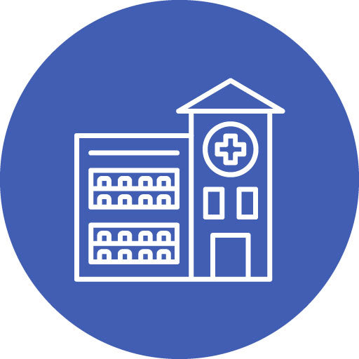 Medicine Store Line Circle Icon