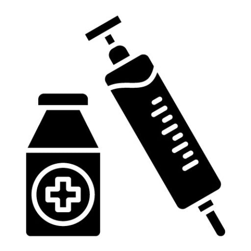 Vaccine Glyph Icon