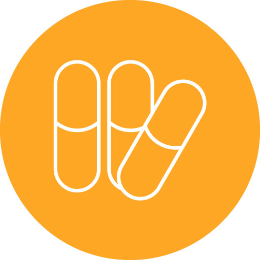 Capsule Line Circle Icon