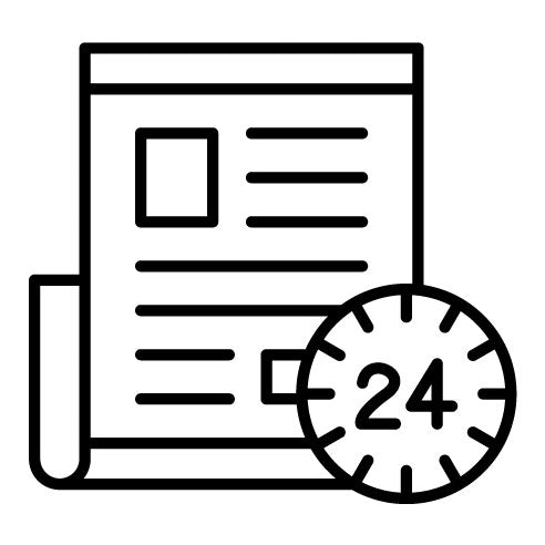 24 Hours News Icon