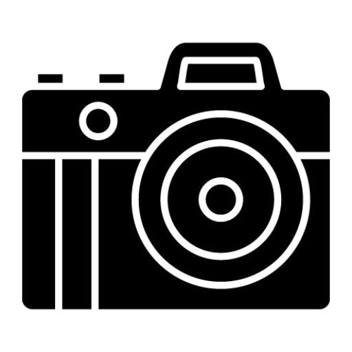 Camera Glyph Icon | News and Media