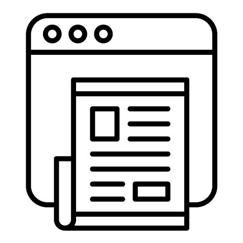 Online News Icon