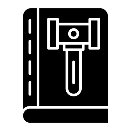 Code of Conduct Glyph Icon | News and Media