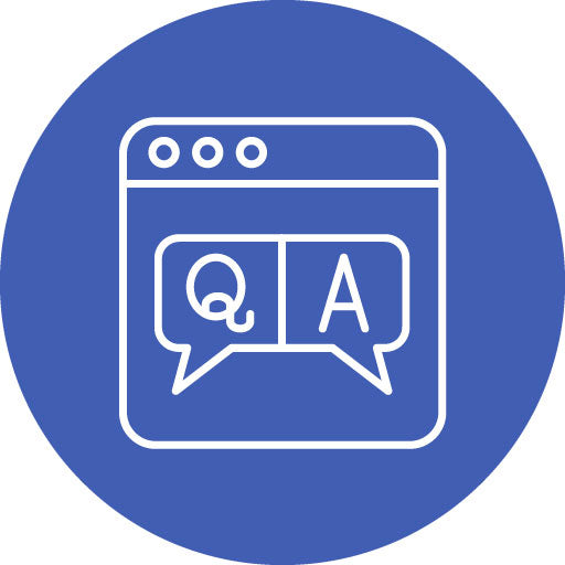 QA Line Circle Icon