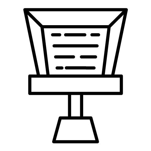 Teleprompter Icon