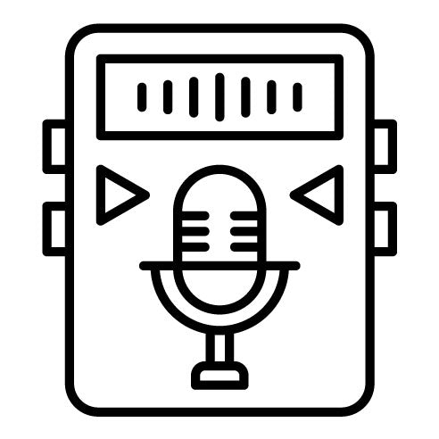 Voice Recorder Icon | News and Media