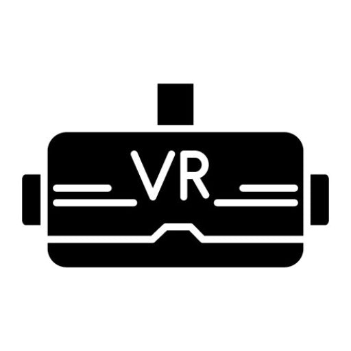 Virtual Reality Glyph Icon | Technology