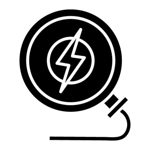Wireless Charger Glyph Icon