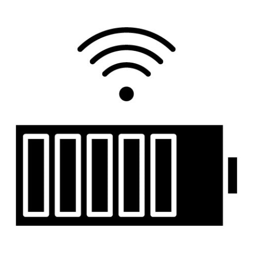 Wireles Battery Glyph Icon