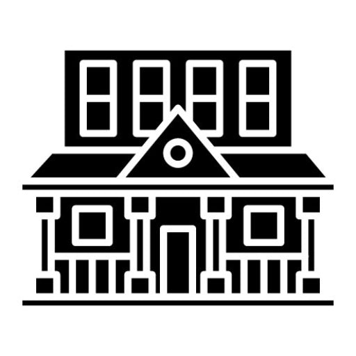 Villa Glyph Icon