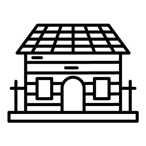 Wooden House Icon