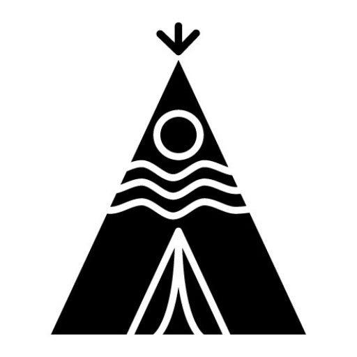 Wigwam Glyph Icon