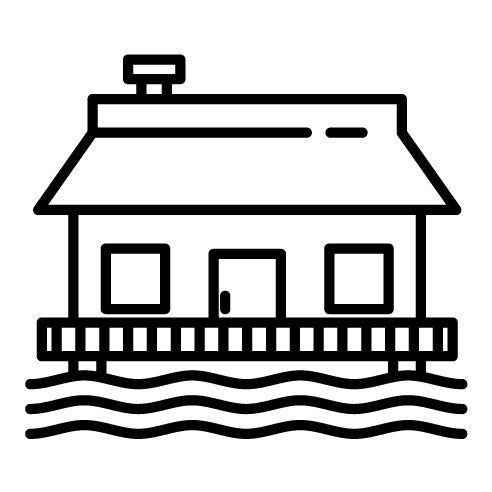 Beach House Icon | Type of Houses