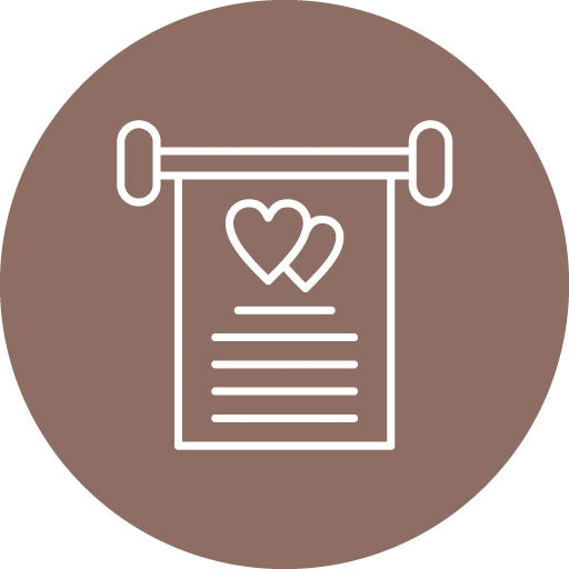 Invitation Line Circle Icon