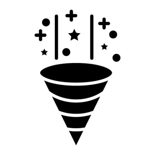 Confetti Glyph Icon | Party and Celebration