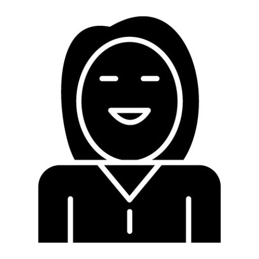 Woman Glyph Icon | Party and Celebration